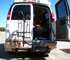 KIT EZ/RACK + SPORTRACK SAFARI Démonstration du modèle SportRack SAFARI pour les GMC SAFARI CONDO.