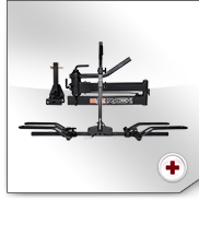 Inclus l'ingnieux systme EZRACK amovible et le support  vlo SportRack 2EZ pour 2 vlos.